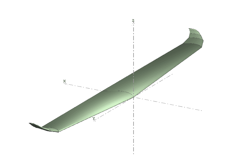 Tuned wing design in XFLR5